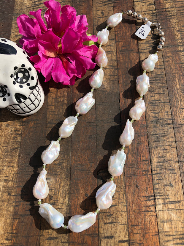 24" Freshwater Pearl Necklace