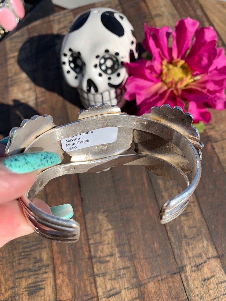 3 Stone Oval "Cotton Candy" Cuff