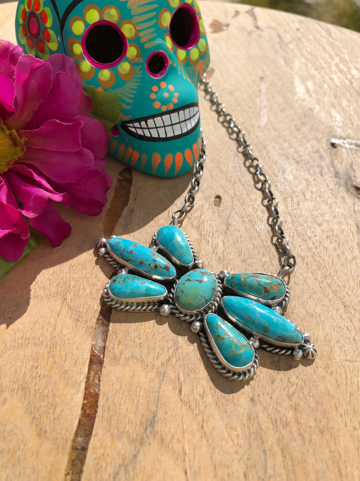 Kingman Turquoise "Stargazer" Necklace #2