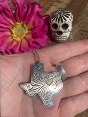 "Texas Heart" Necklace