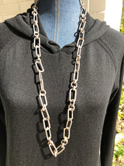36" "Paper Clip" Style Necklace