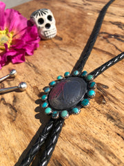 Turquoise Coin Bolo