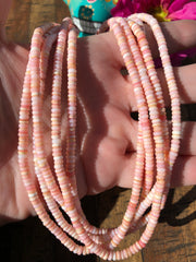 18 1/2"  5 Strand "Cotton Candy" Necklace