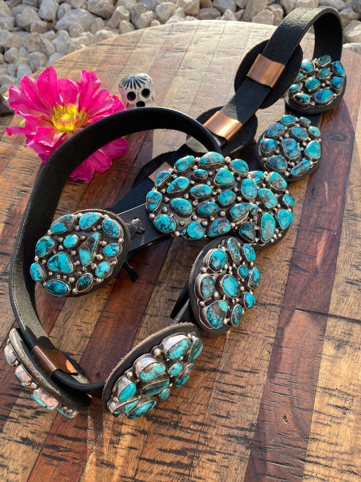 The "Boaz" Turquoise Cluster Belt