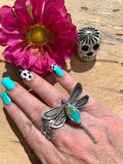 "Dragonfly" Ring Size 9