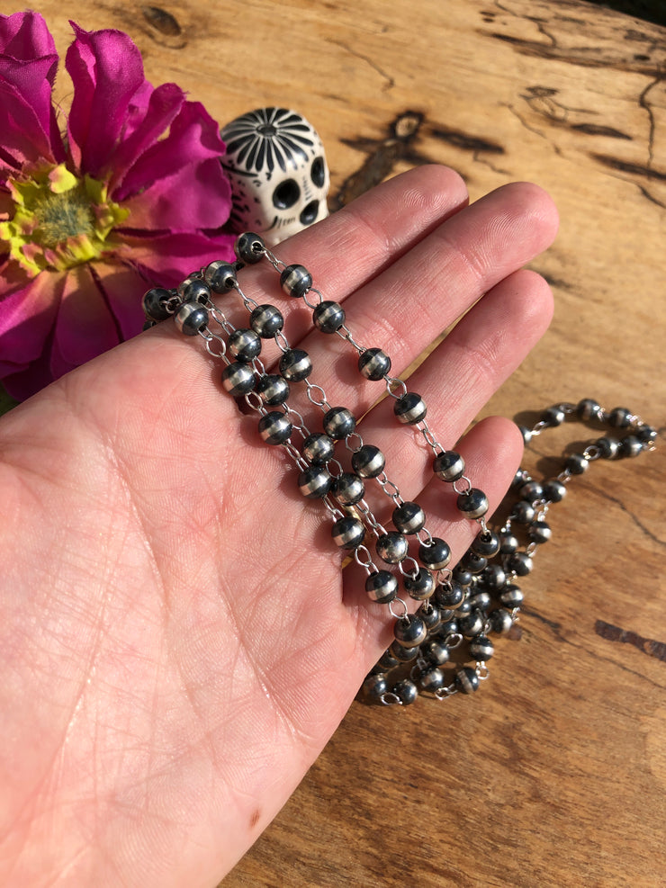 60" 5mm Rosary Pearls