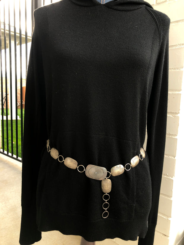 Silver Link Concho Belt / Necklace