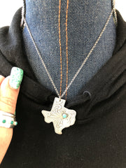 "Texas" Necklace with Turquoise