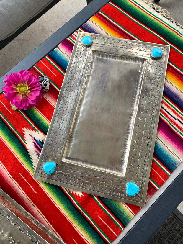Large Stamped Tray