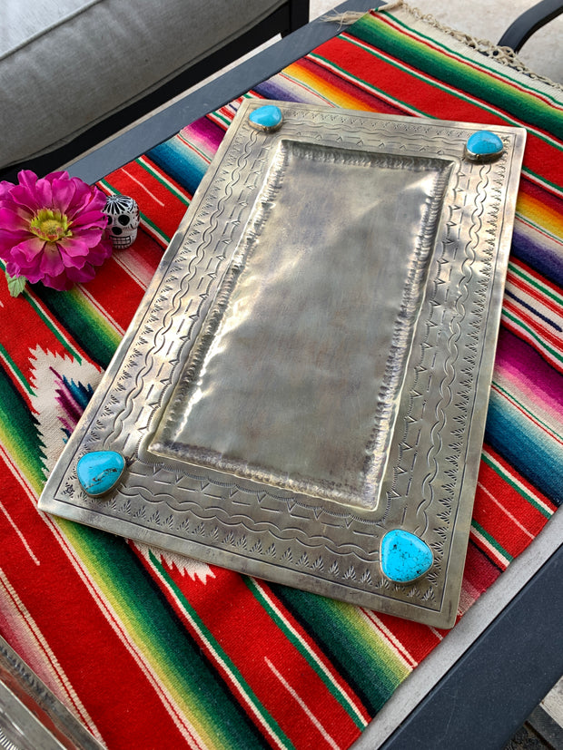 Large Stamped Tray